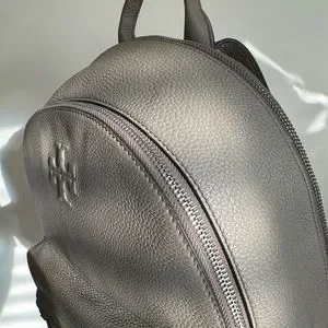 Tory Burch | Bags | Copy Tory Burch Grey Leather Backpack  display picture 2